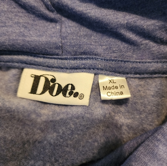 Doe Women's Graphic Print Hooded Sweatshirt - Picture 11 of 12